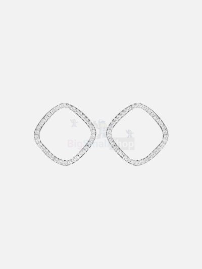 Серьги Белая Нежность жемчужные - купить в Боре